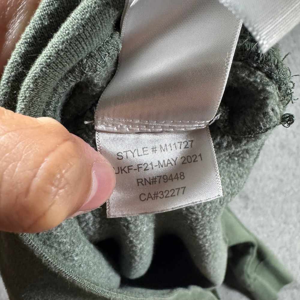Marmot Hoodie Mens Small Green Marmot Beanie Graphic Fleece Pullover Sweatshirt* - Picture 10 of 14